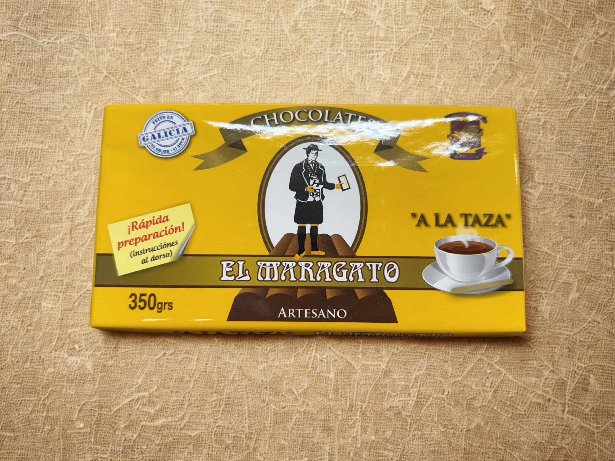 Chocolate artesano "a la taza" - El MARAGATO