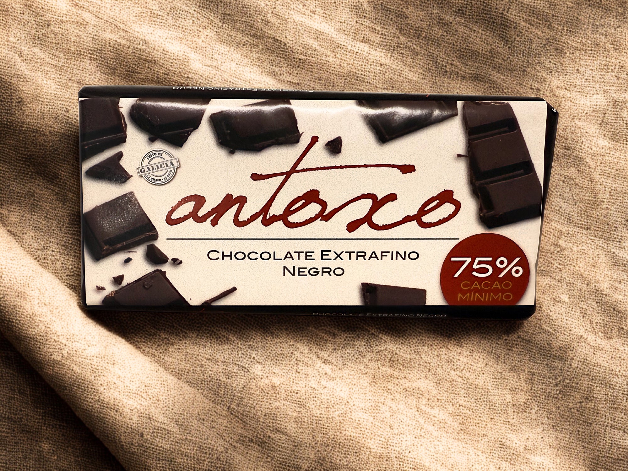 Chocolate negro 75% extrafino - ANTOXO