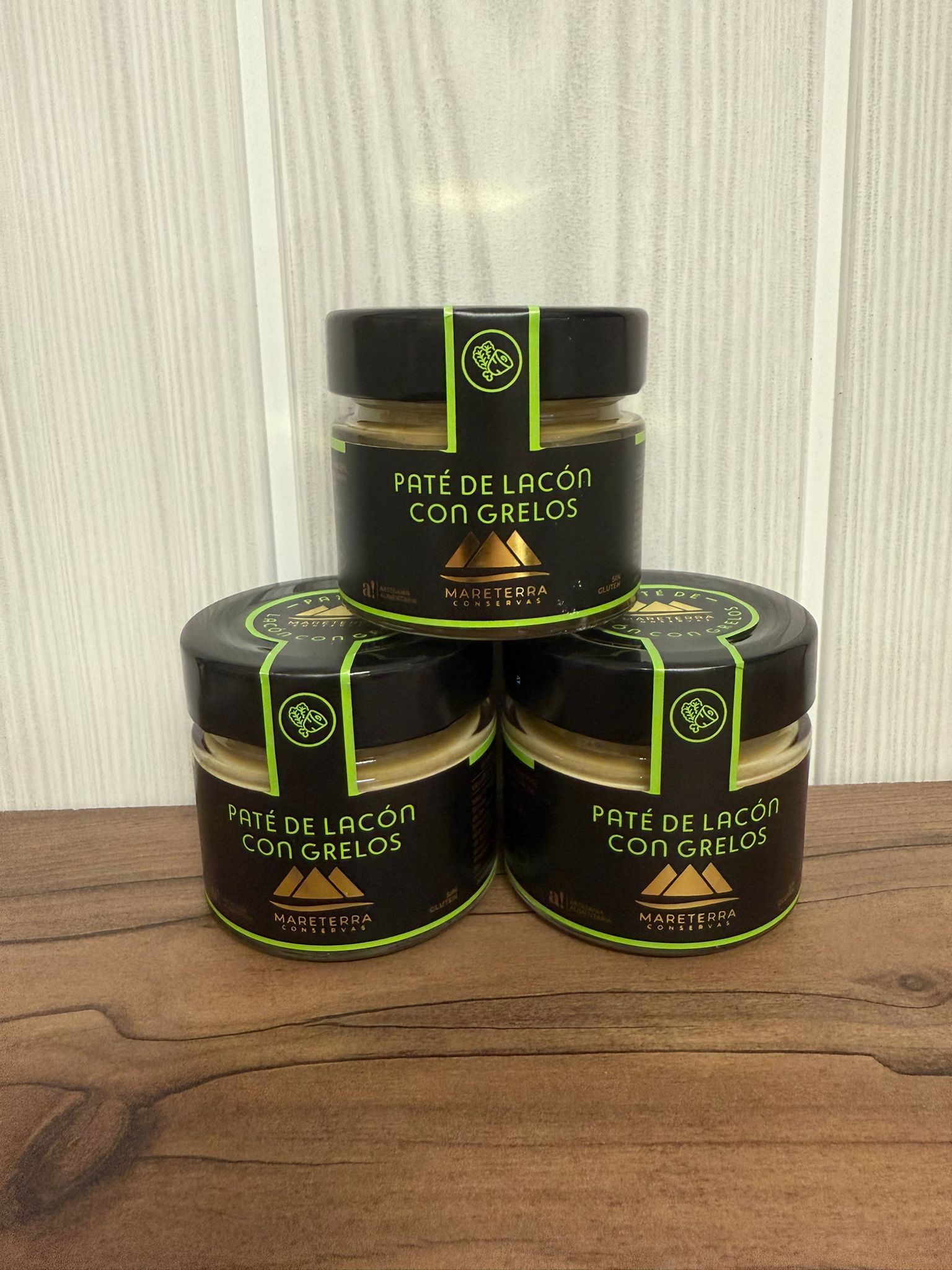 PATÉ DE LACON CON GRELOS