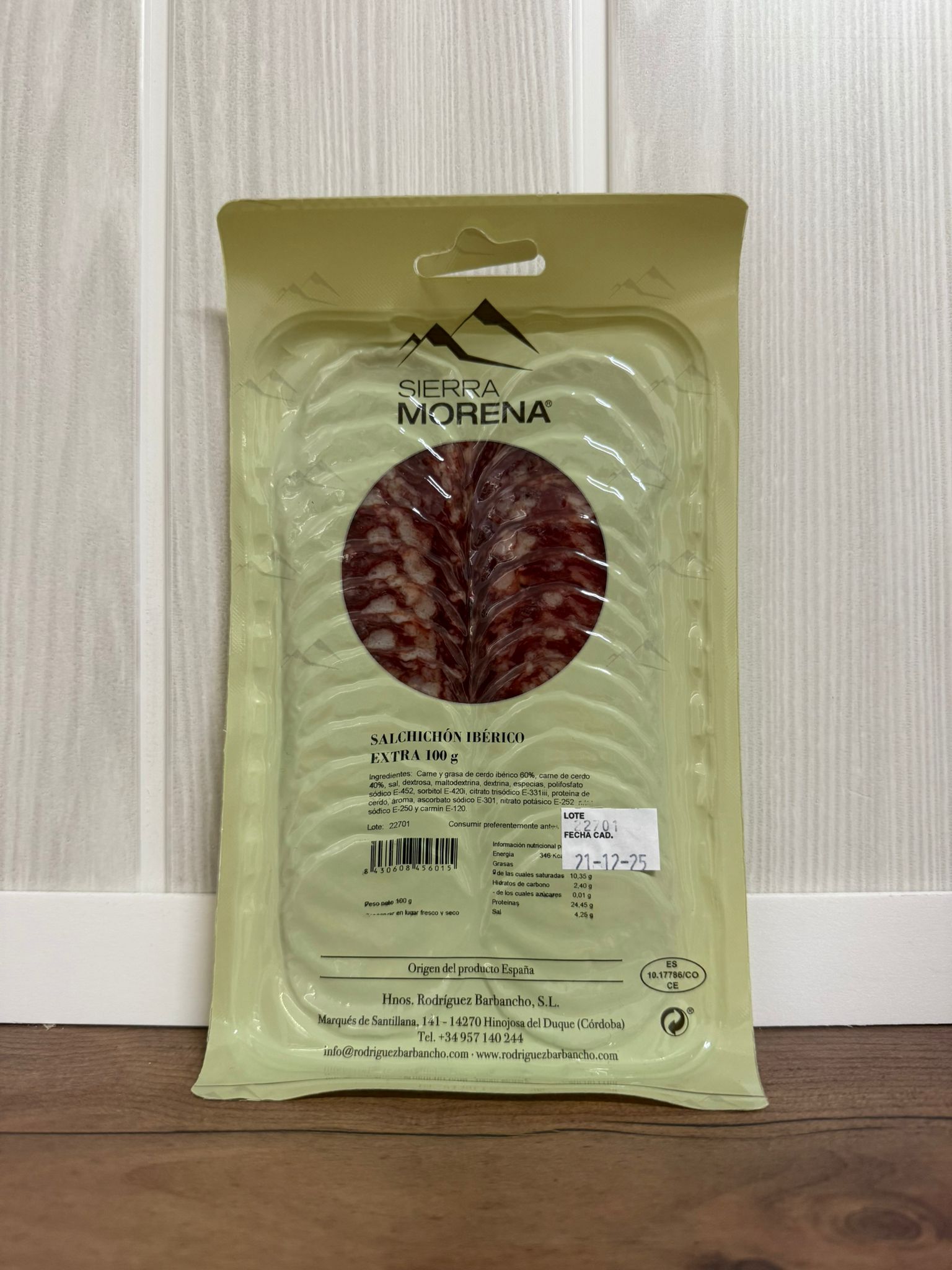 SALCHICHÓN IBÉERICO 100G